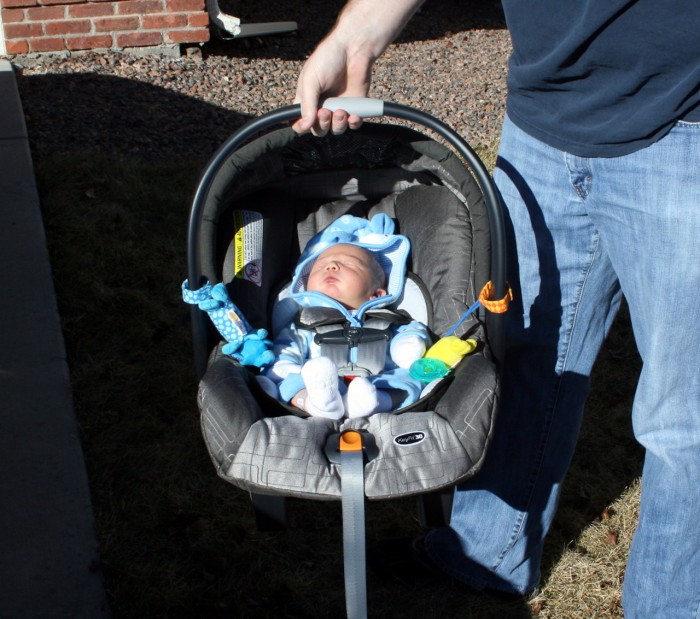 Eli Catching Some Rays