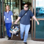 Eli Leaving the Hospital