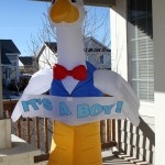 The Front Porch Stork in Daylight