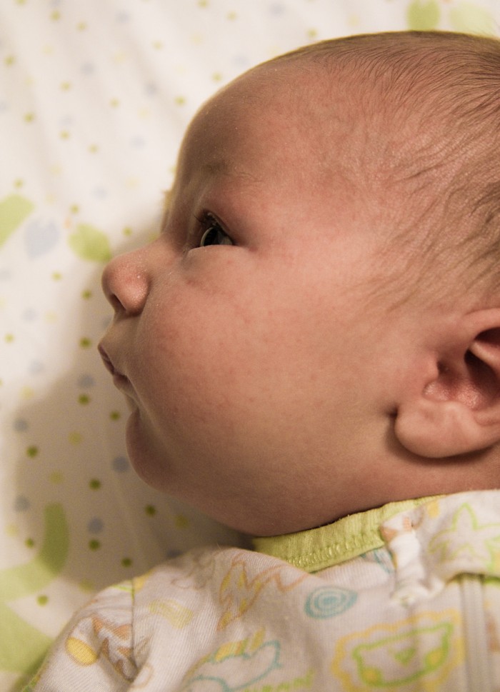 Eli's Profile at Three Weeks