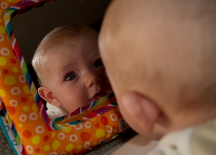 Eli Looking At Himself