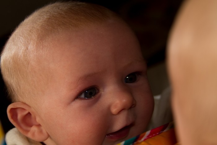 Eli Marvels at the Boy in the Mirror