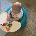 Eli Playing In His Bumbo