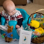 Eli Checks Out the Duck