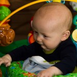 Eli Checks Out The Monkeys