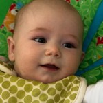 Eli Smiling For The Camera