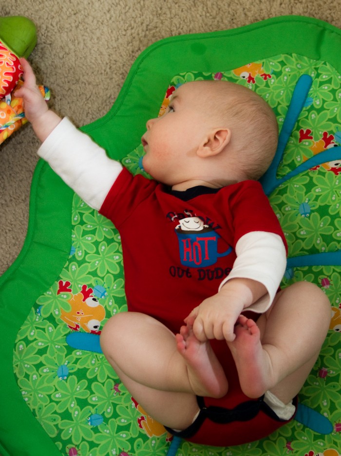 Eli Having Discovered His Feet