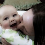 Eli and Mom Sharing a Moment