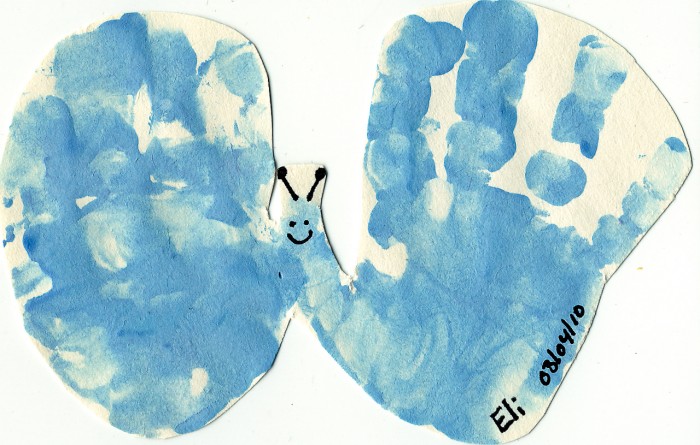 Eli's Handprint Butterfly