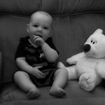 Eli Having Fun Getting Ready