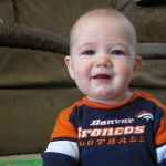 Eli Smiling for the Camera