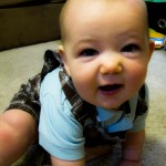 Eli Scrunches his Nose