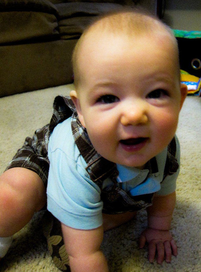 Eli Scrunches his Nose