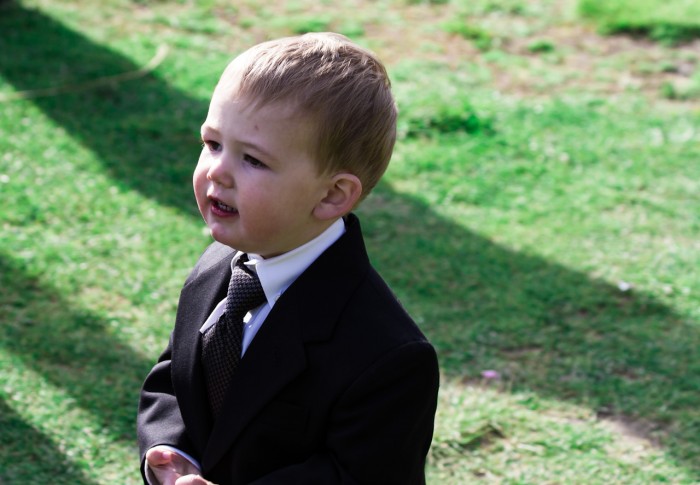 Eli getting ready...