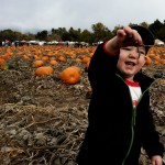 Eli proud of his worm!